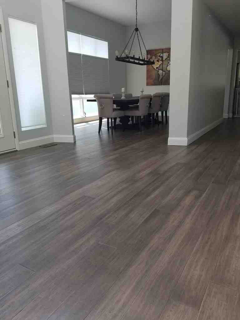 How do I restore the shine to my bamboo floor?