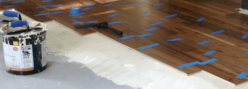 Can I float hardwood on concrete?