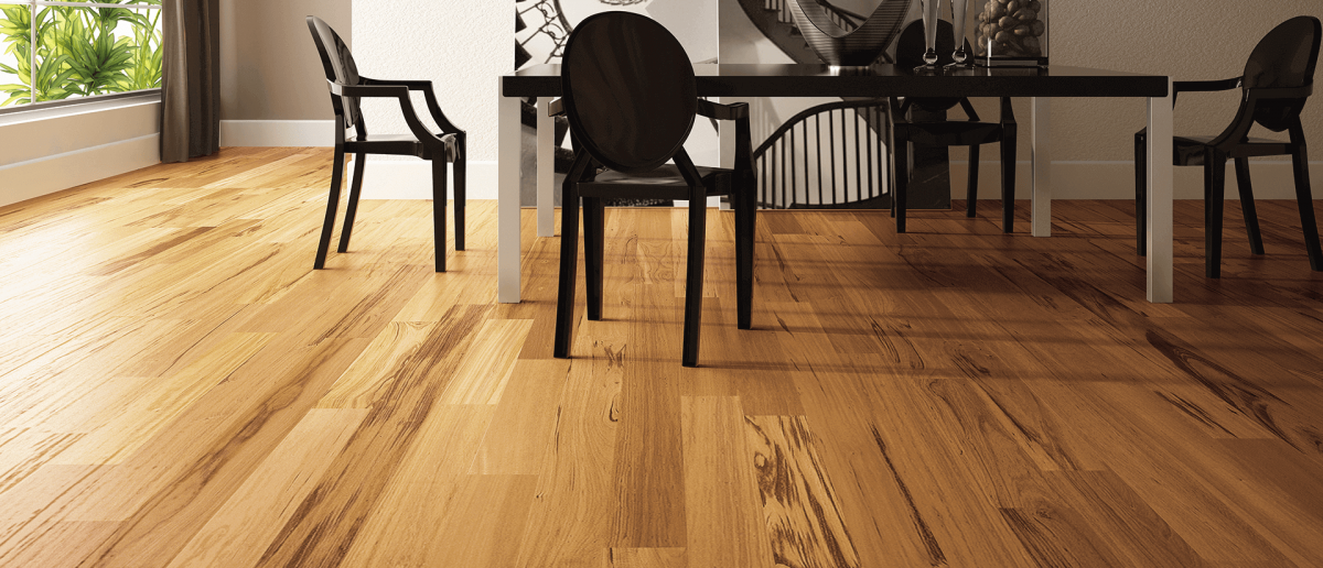 Can bamboo flooring be used in kitchens?