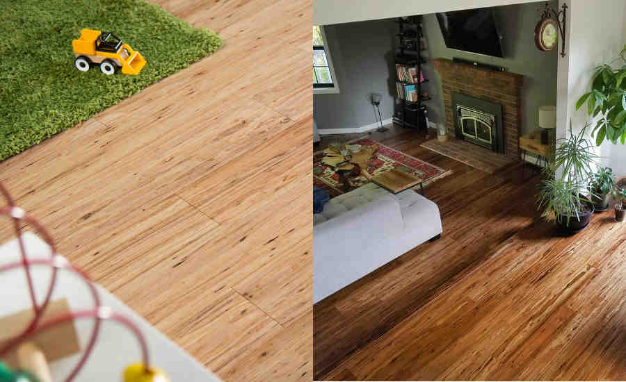 Can you sand carbonized bamboo floors?