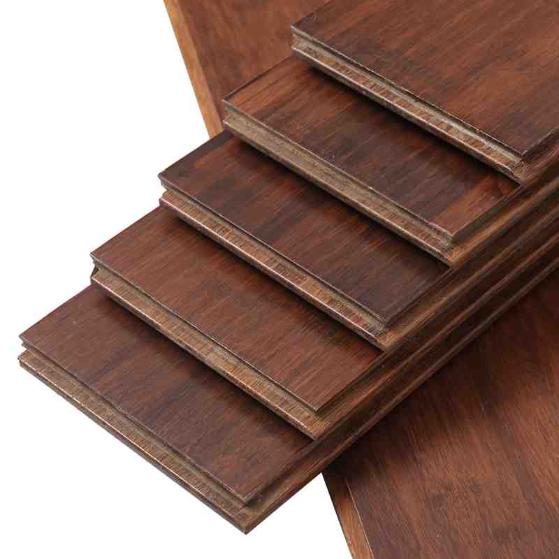 How do I get residue off my bamboo floor?