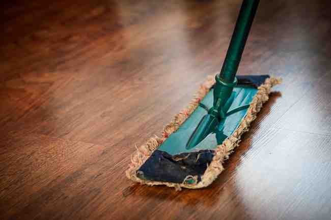 How do you fix faded bamboo flooring?