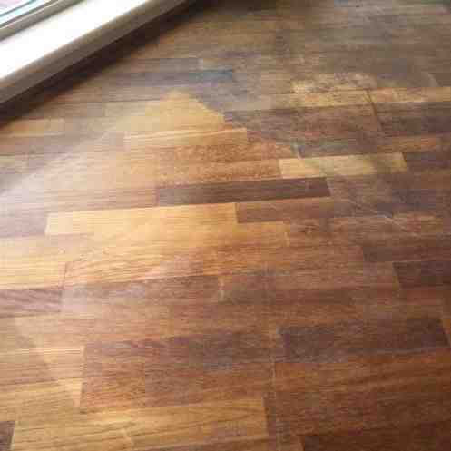 How do you get scratches out of bamboo flooring?