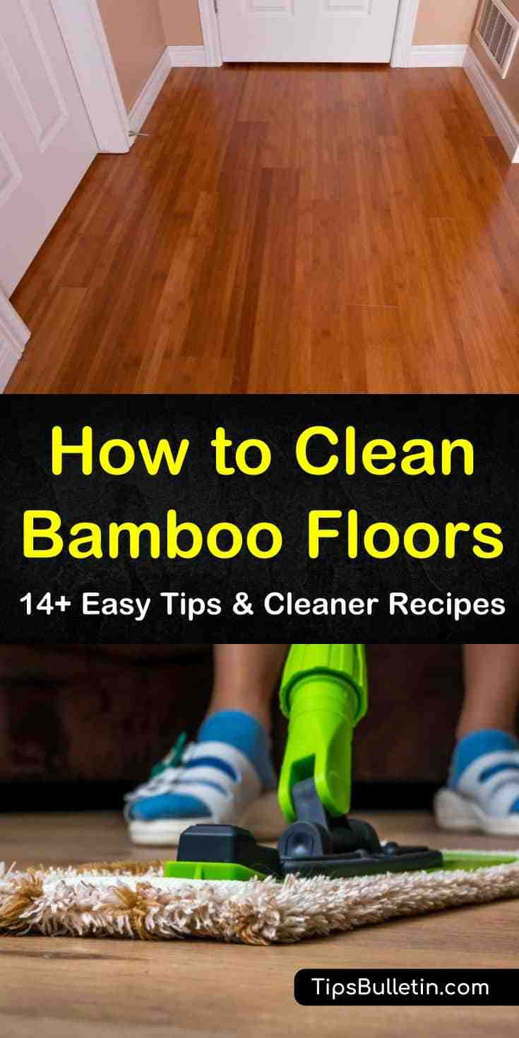 How do you remove floor cleaner residue?