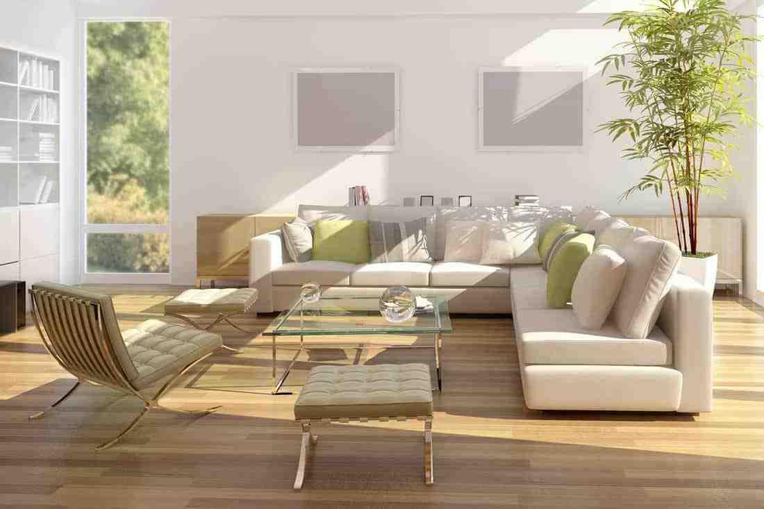 What causes a bamboo floor to buckle?