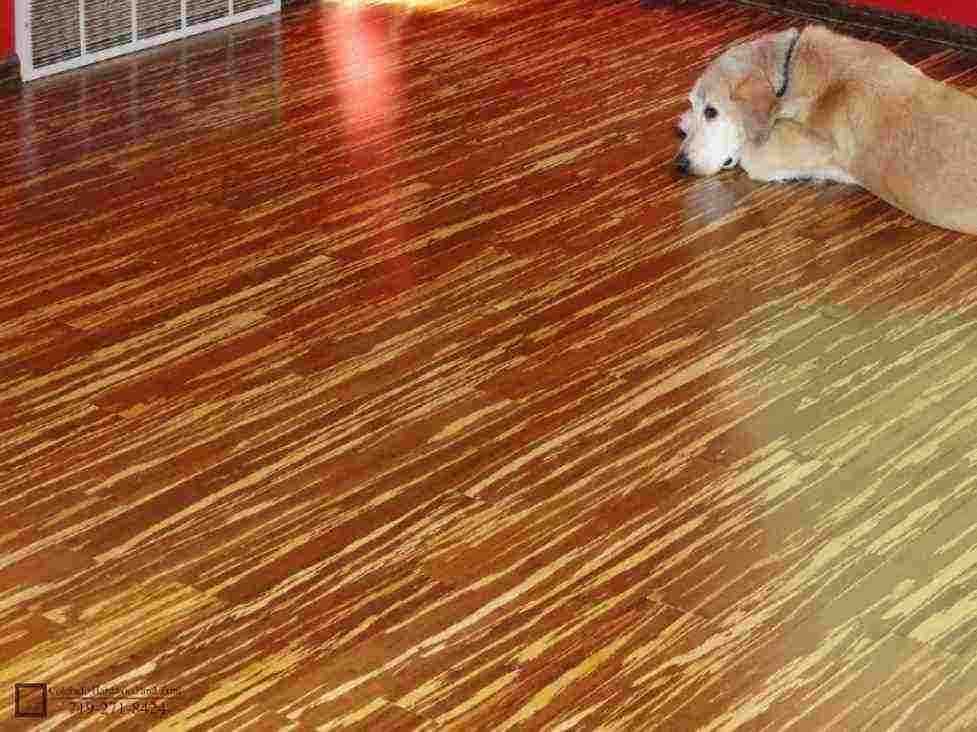 What type of bamboo is used for flooring?