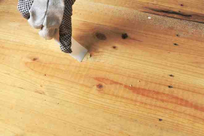 Why does my hardwood floor look cloudy?