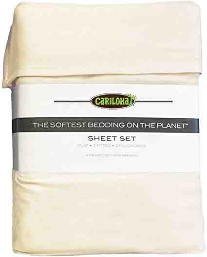 How do you wash Cariloha bamboo sheets?