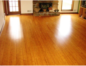Do bamboo floors dent easily?