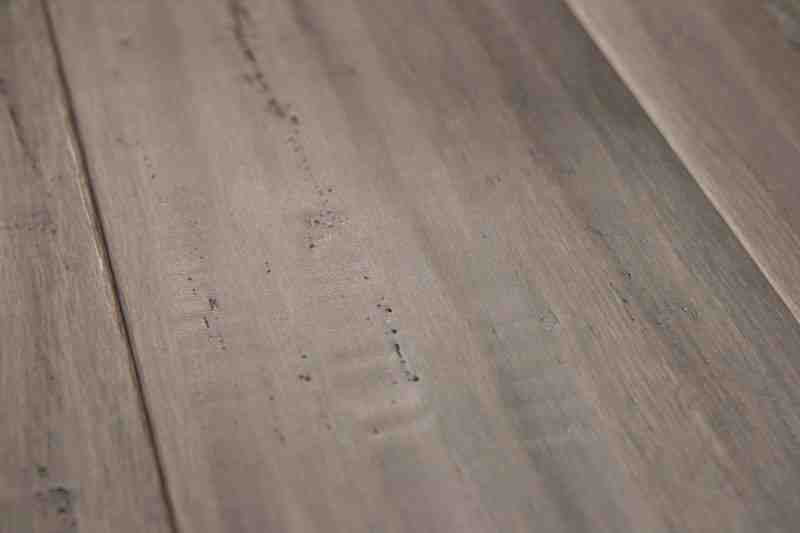 How do you get scratches out of Cali bamboo flooring?