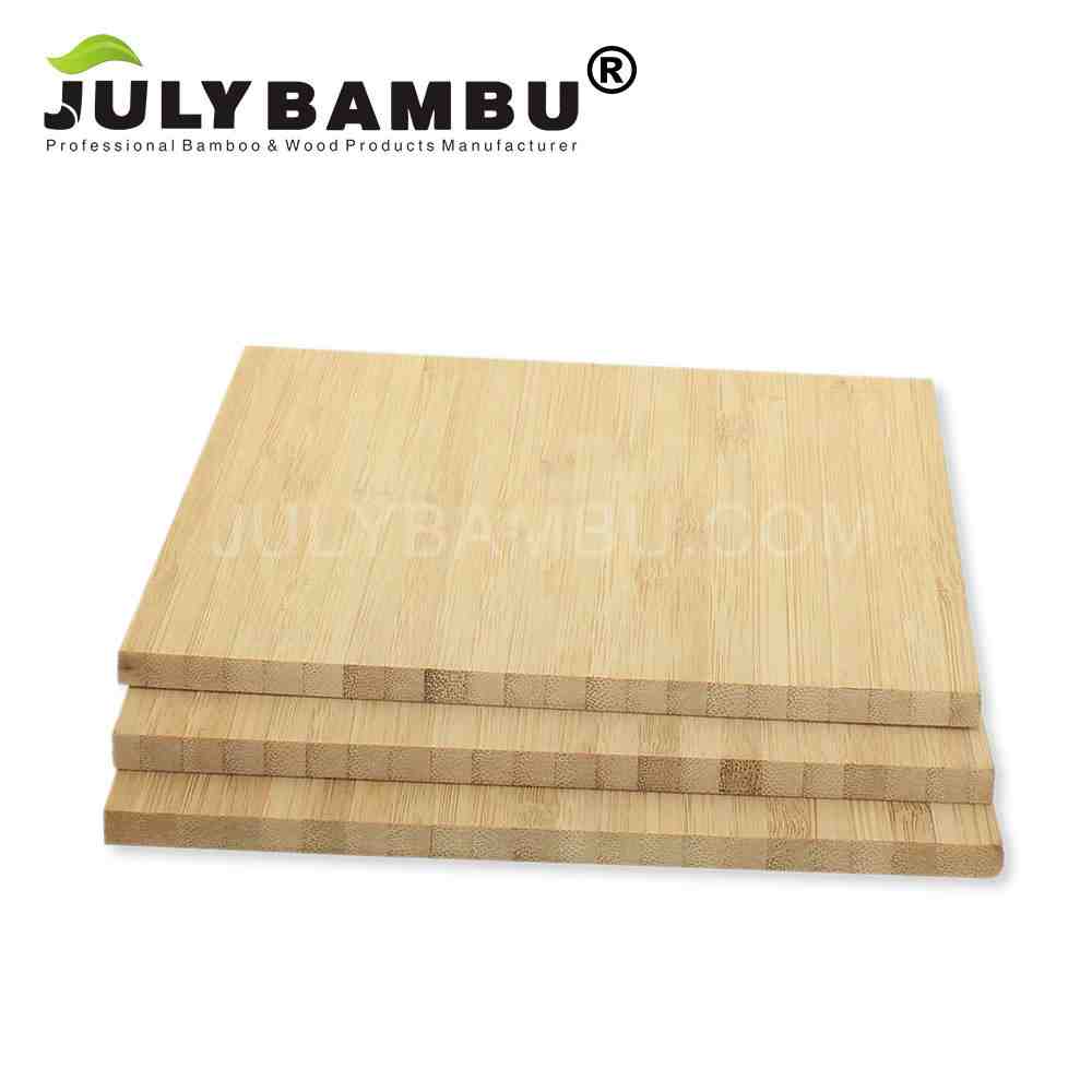 How do you stick bamboo to wood?