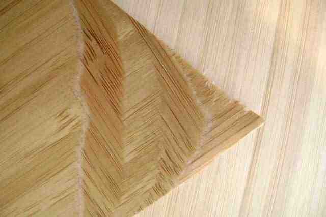 What happens when bamboo gets wet?