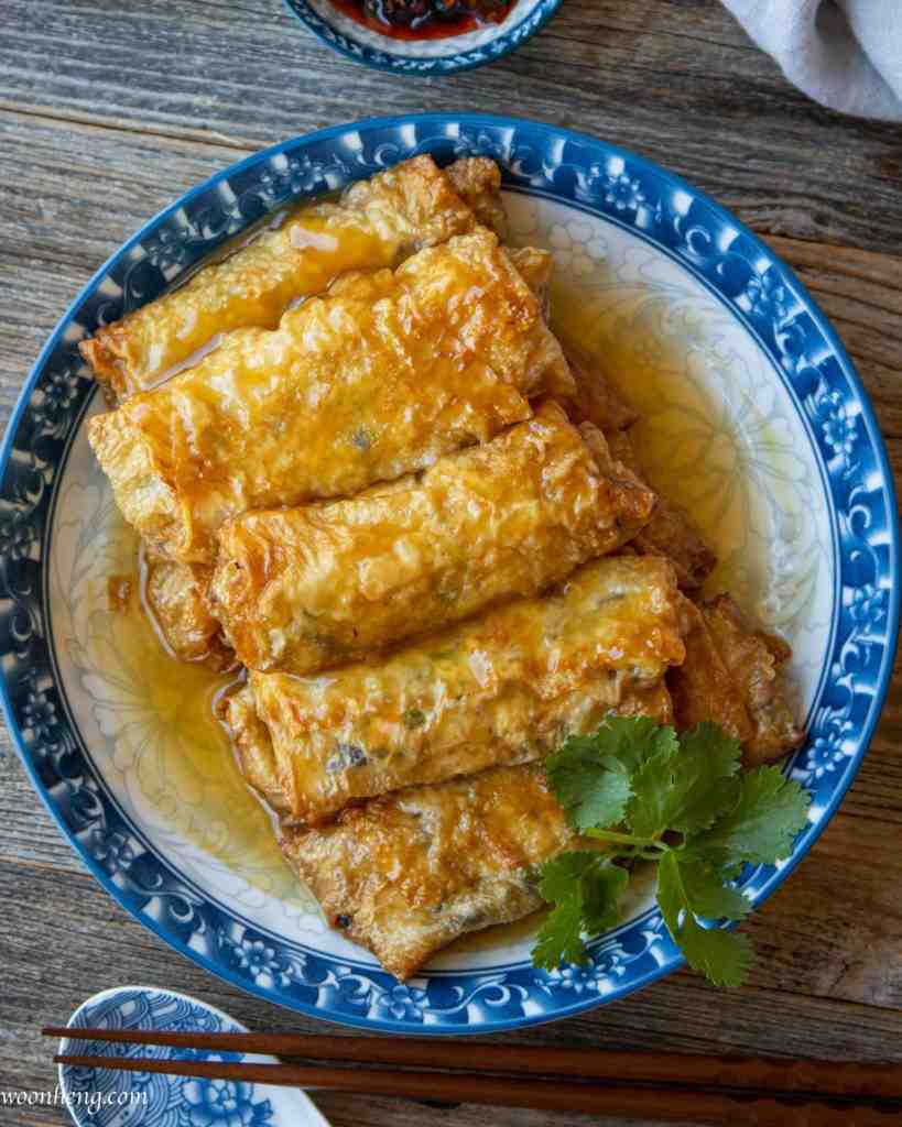 How do you make beancurd sheets?