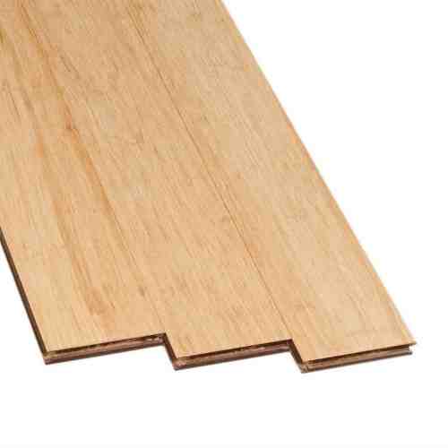 What is the natural color of bamboo?