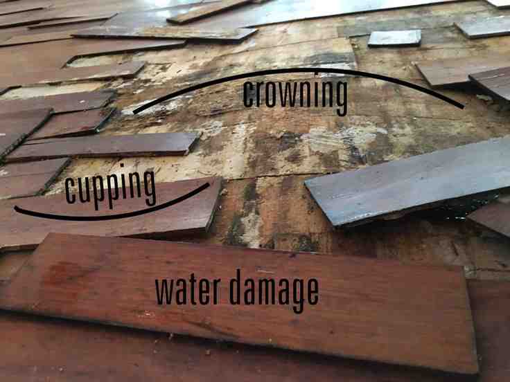 Can a warped floor be fixed?