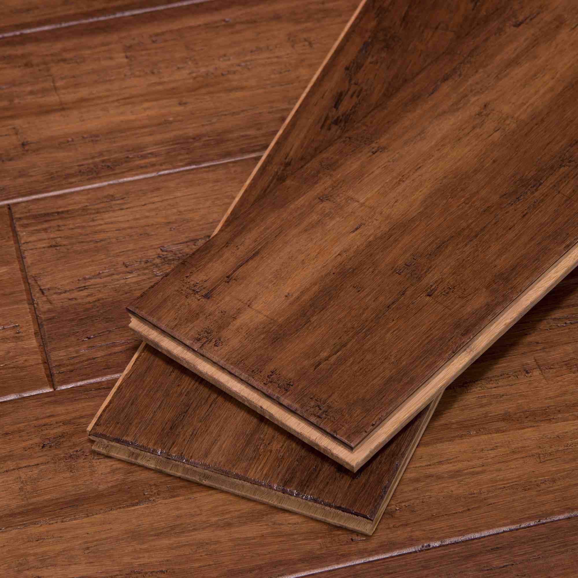 Can bamboo flooring be nailed down?