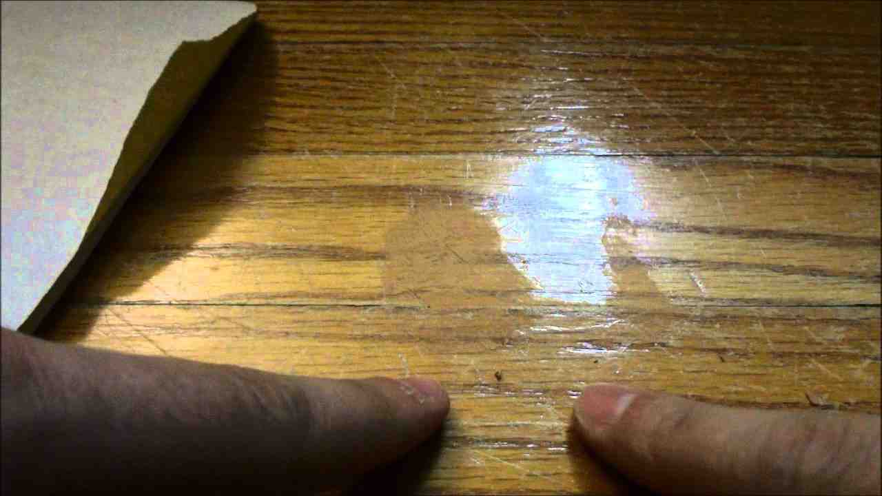 How do I get the shine back on my bamboo floor?