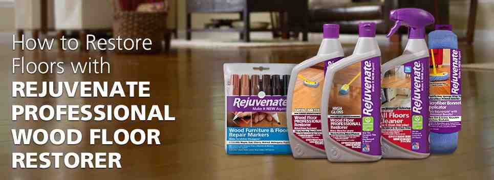 How do you clean and shine bamboo floors?