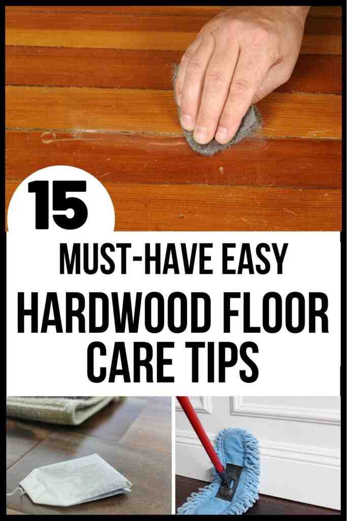How do you cover up scratches on wood?