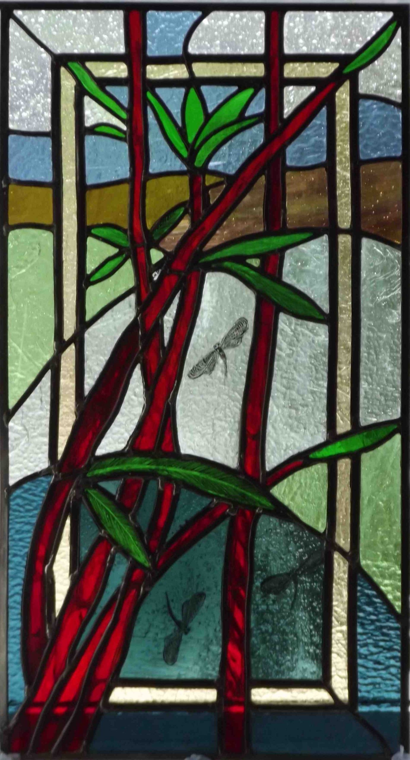 How do you make glass art at home?