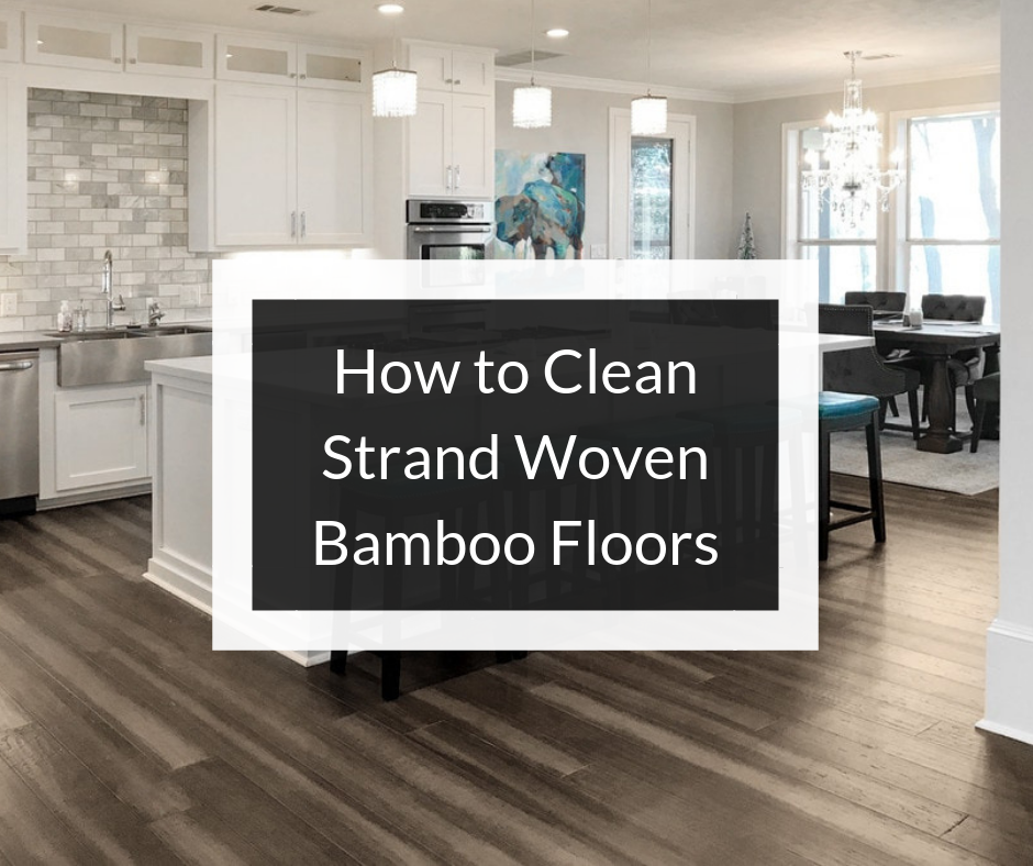 What are the 3 types of bamboo flooring?