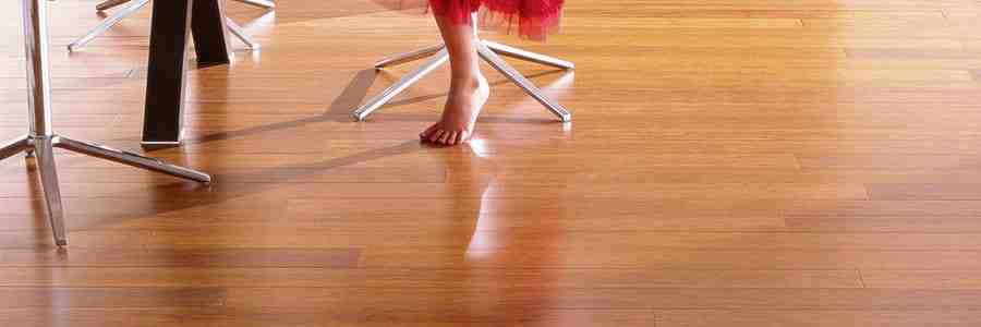What happens if bamboo flooring gets wet?
