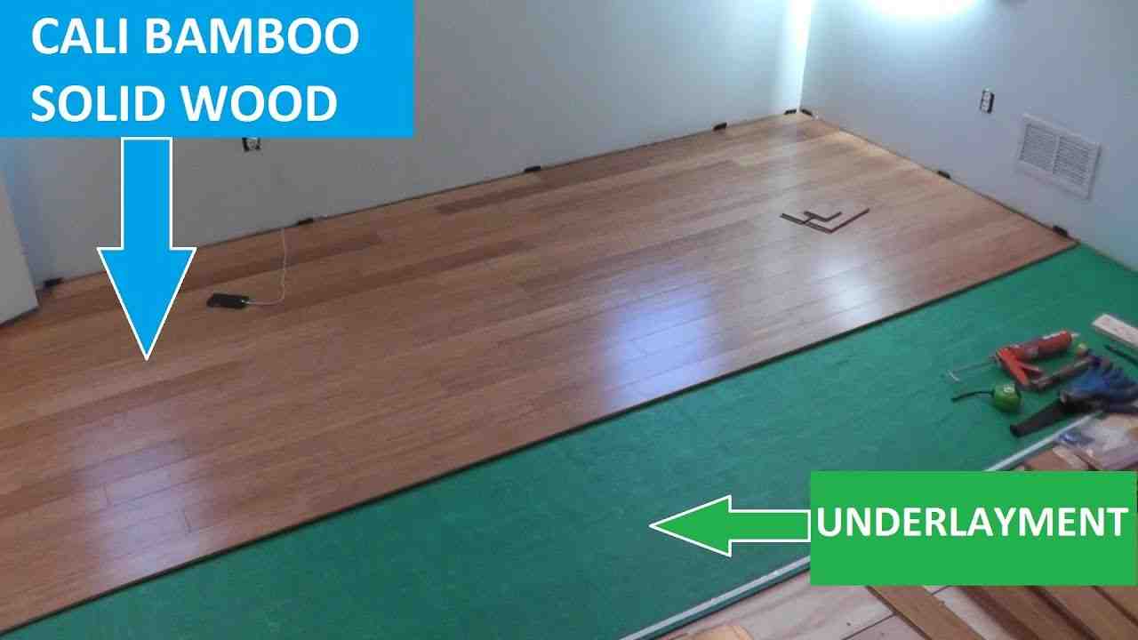 Why is my bamboo floor turning black?