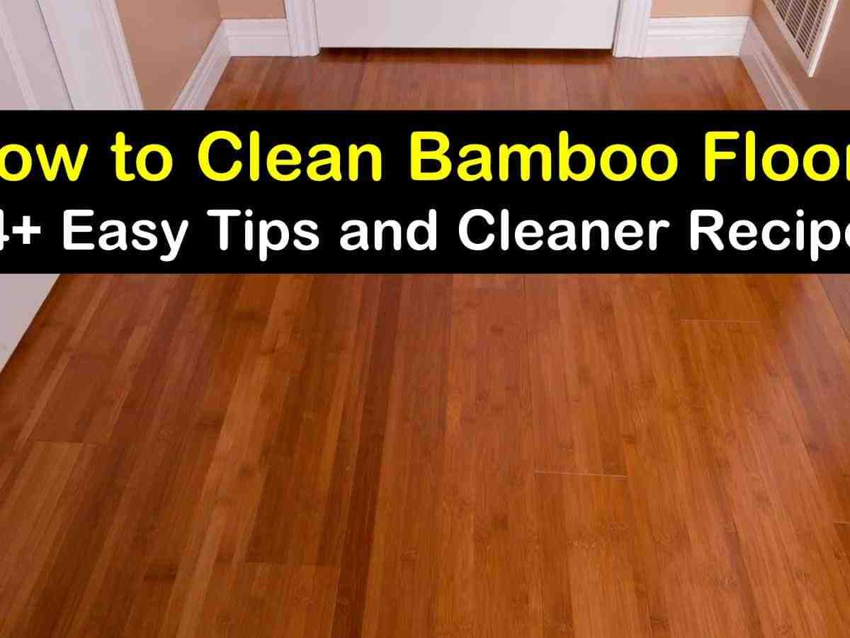Can you use Murphy's Oil soap on bamboo floors?