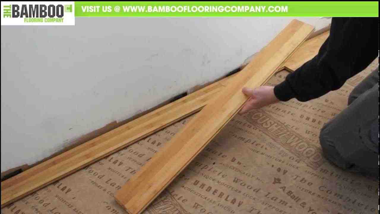 How do you fix a bamboo buckling floor?