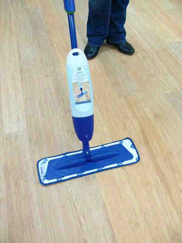 What detergent can I use in a steam mop?