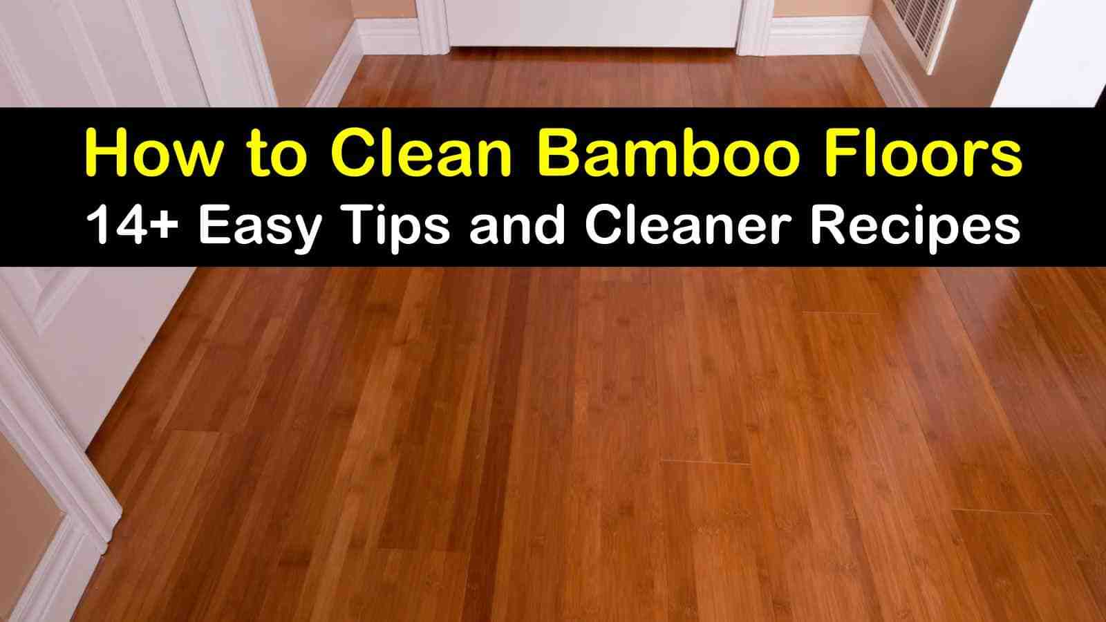 Can Cali Bamboo floors be nailed down?