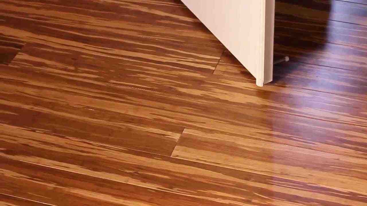 How do you disinfect bamboo floors?
