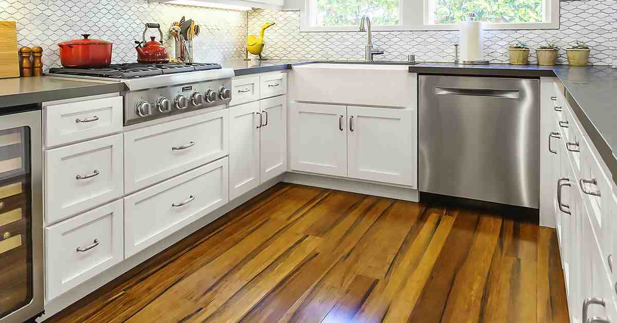 Can you put bamboo flooring in a kitchen?