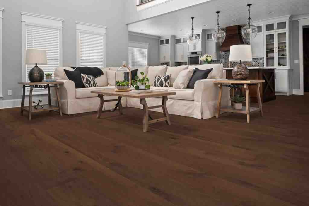 How do you get water stains out of bamboo flooring?