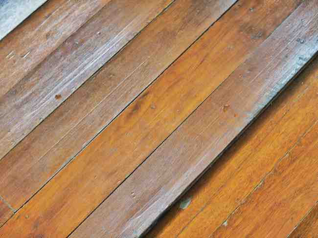 What happens if bamboo flooring gets wet?