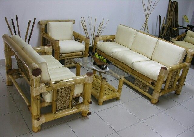 Bamboo Sofa Sets