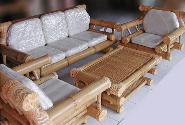 Making a Bamboo Sofa Set