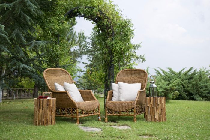 Bamboo Accent Chairs