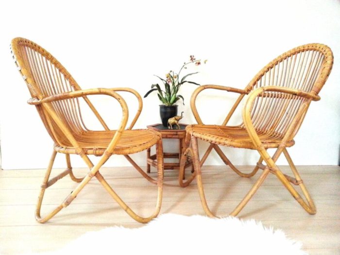 Bamboo Accent Chairs