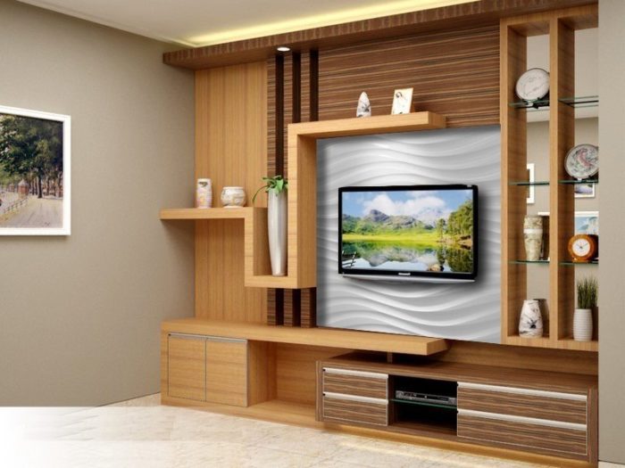 Bamboo TV Stand